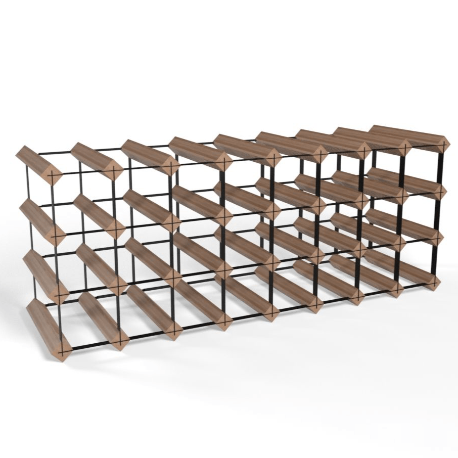 32 Bottles Classic Line Wine Rack | Wine Rack Store | Rustic