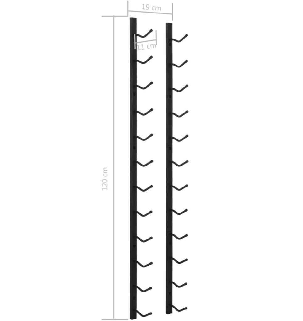 One Bottle Deep Wall Mounted Wine Rack |  Wine Pegs | Cellar Shop | Wall Mounted | Wine Rack