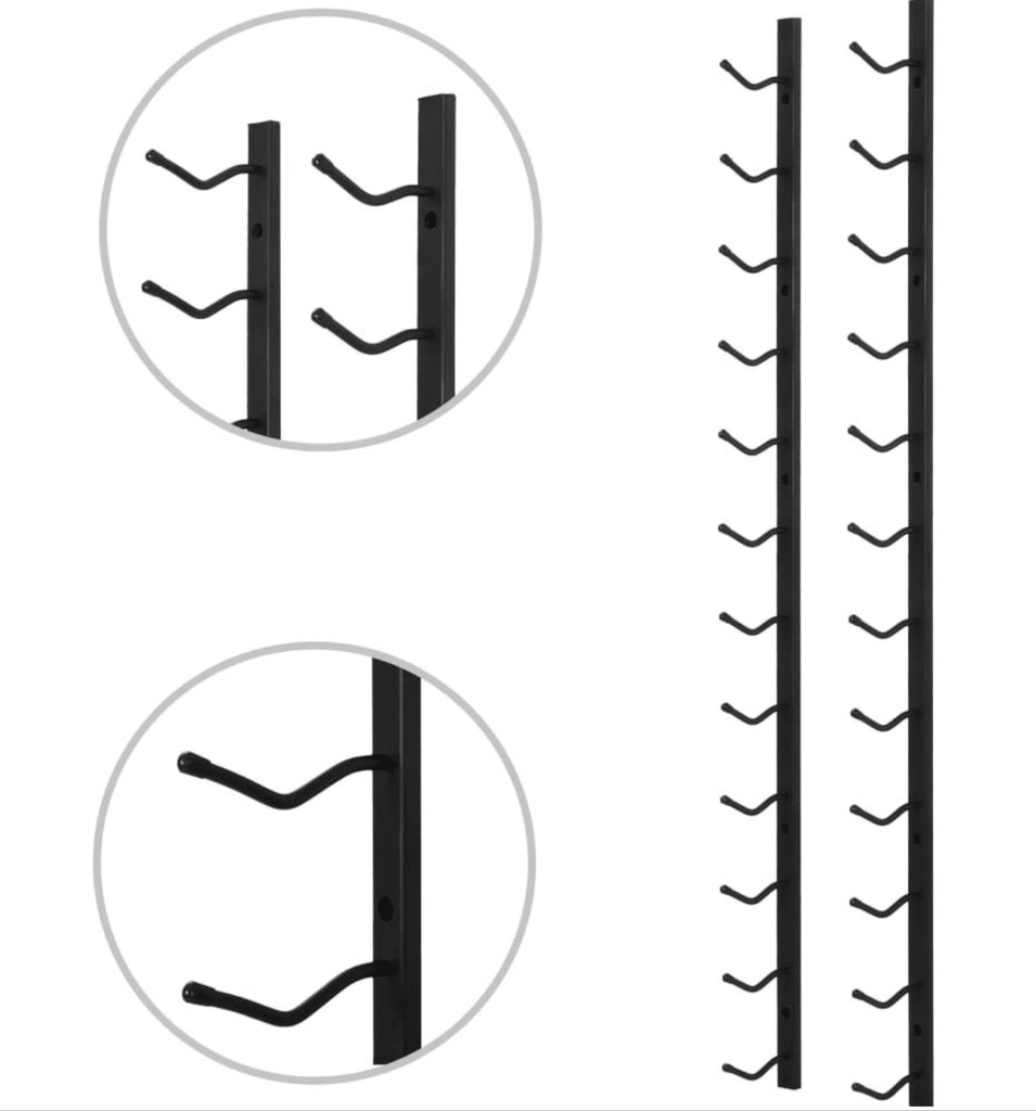 One Bottle Deep Wall Mounted Wine Rack | Wine Pegs | Cellar Shop | Wall Mounted | Wine Rack