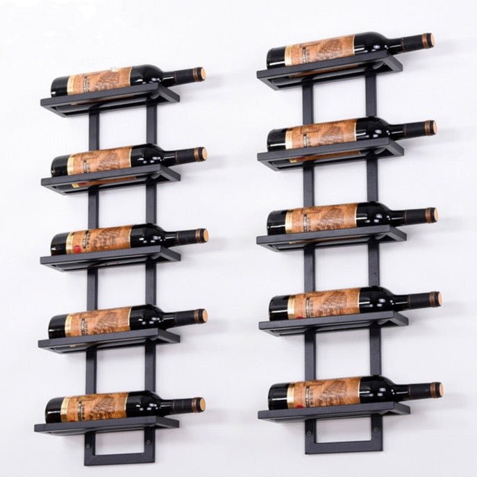 Iron Wall Mounted Wine Rack |  Wine Pegs | Cellar Shop | Wall Mounted | Wine Rack