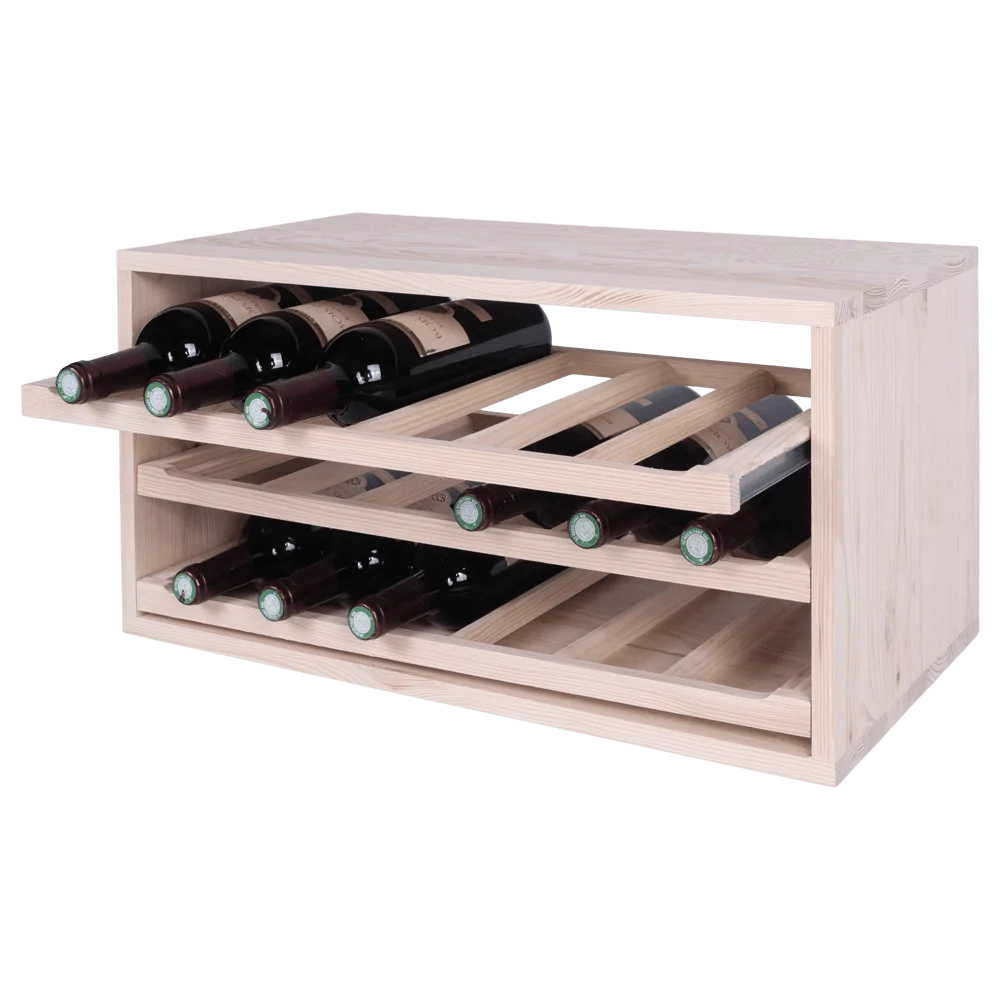 18 Bottles Shelves Wine Rack - Wine Rack Store