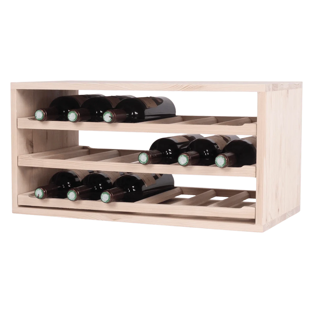 18 Bottles Shelves Wine Rack - Wine Rack Store