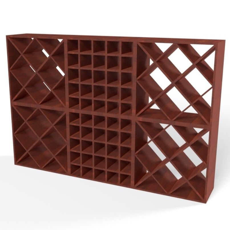 170 Bottles Diamond Wine Rack Cellar Set Cellar Shop