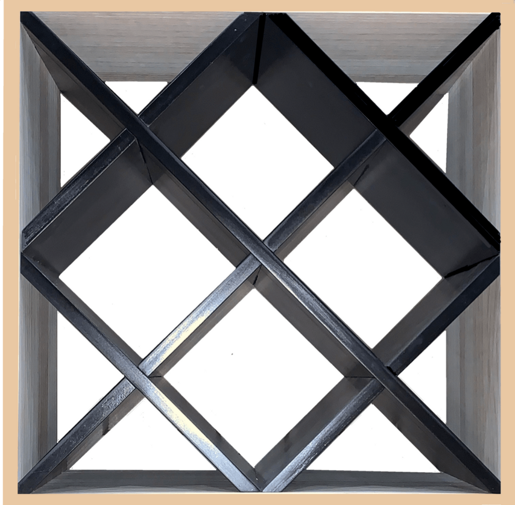 Diamond Cube 30 Bottles Wine Rack | Cellar Shop | Wine Racks