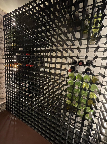 Customised Mahogany Brown Colour Wine Rack.